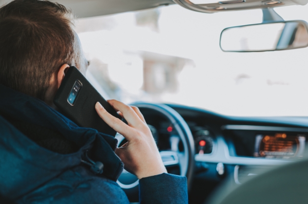 Man Calling While Driving | Goodwill Vehicle Donations 